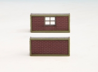 Joswood 17165 - H0 - Baukastensystem Rampensockel, 37,5 mm (9 Stück)